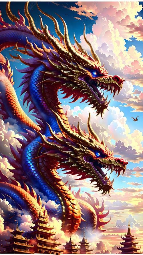 有沒有更多款式的道字雙龍圖壁紙？