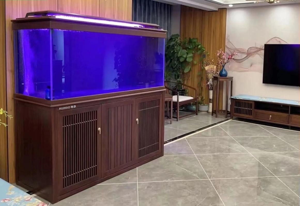 龍魚缸與家具搭配圖片