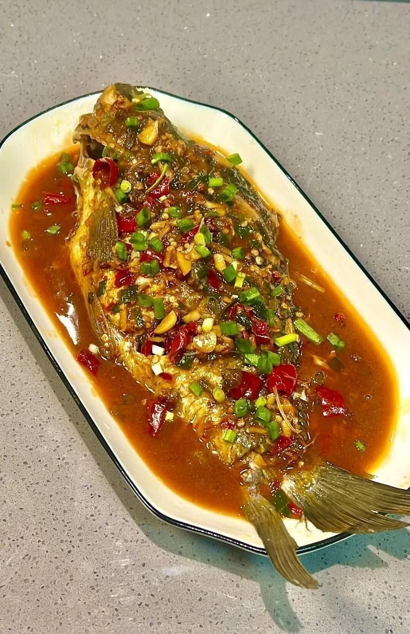 紅燒龍魚的做法圖片