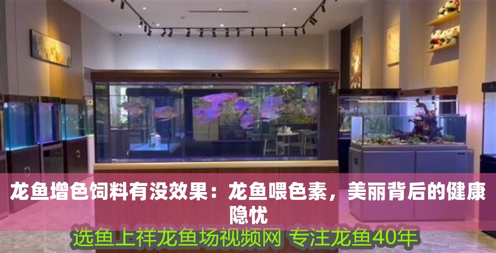 龍魚增色飼料有沒效果：龍魚喂色素，美麗背后的健康隱憂