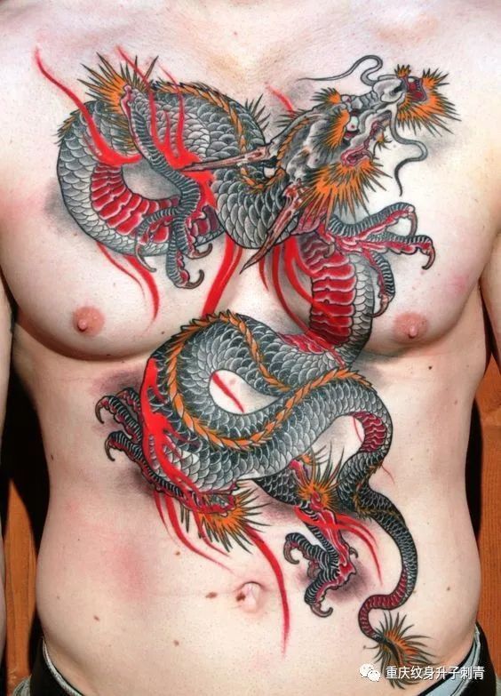 紅龍紋身有哪些經(jīng)典圖案？