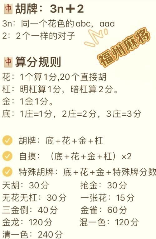 麻將13種胡法圖片