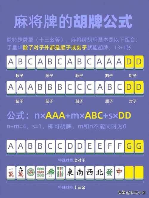 麻將13種胡法圖片
