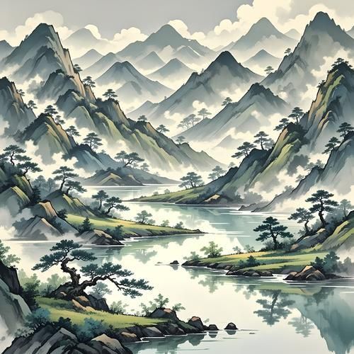 給我推薦一些聚財風水圖片