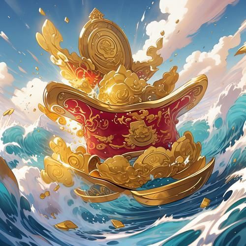 給我推薦一些聚財風水圖片