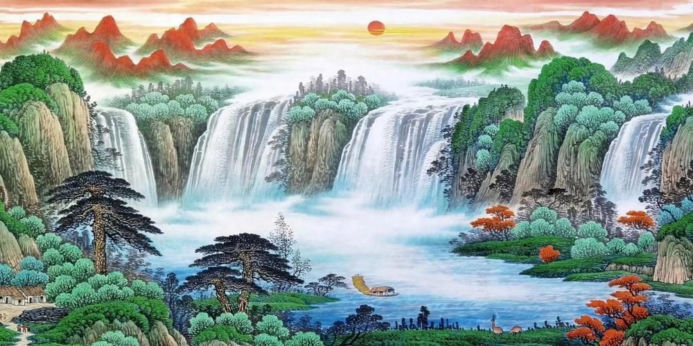 給我推薦一些聚財風水圖片