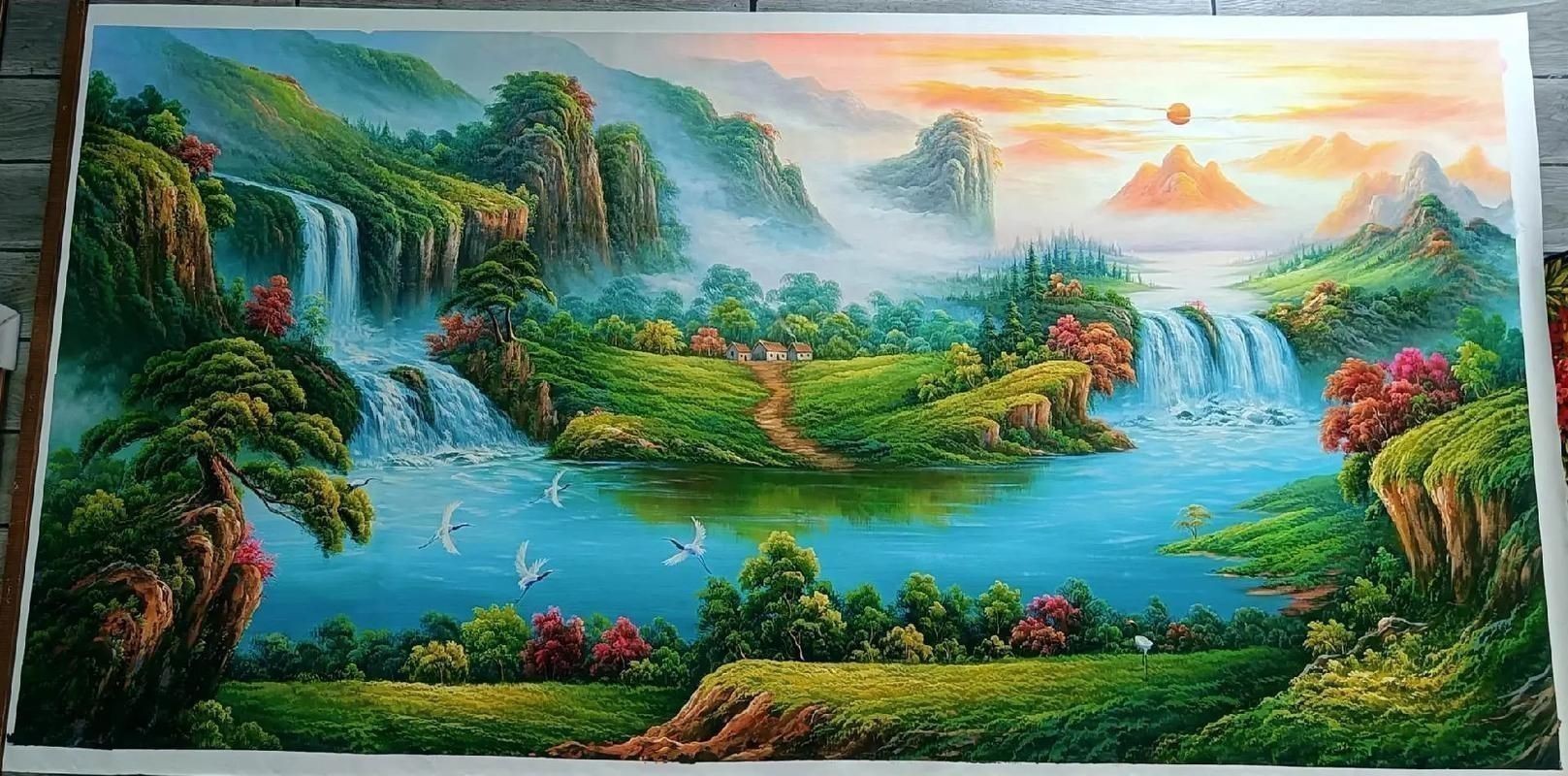 給我推薦一些聚財風水圖片