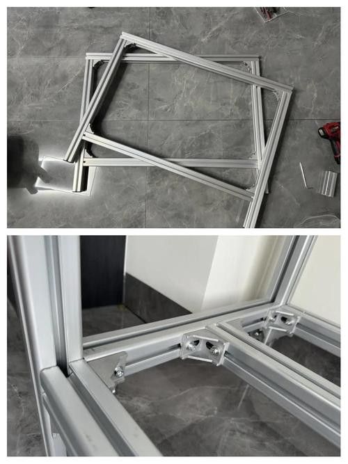 金九龍魚缸鋁合金柜子安裝圖