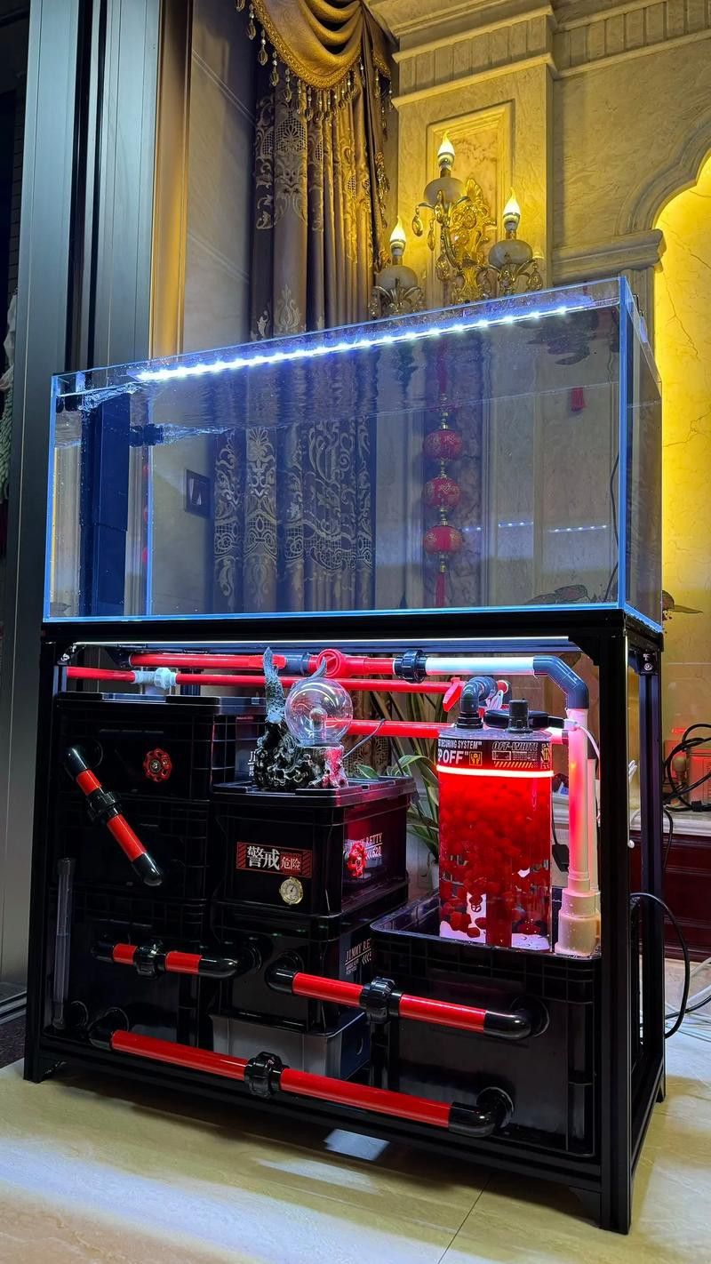 金九龍魚缸鋁合金柜子安裝圖 金九龍魚缸鋁合金柜子安裝圖 龍魚百科 第10張