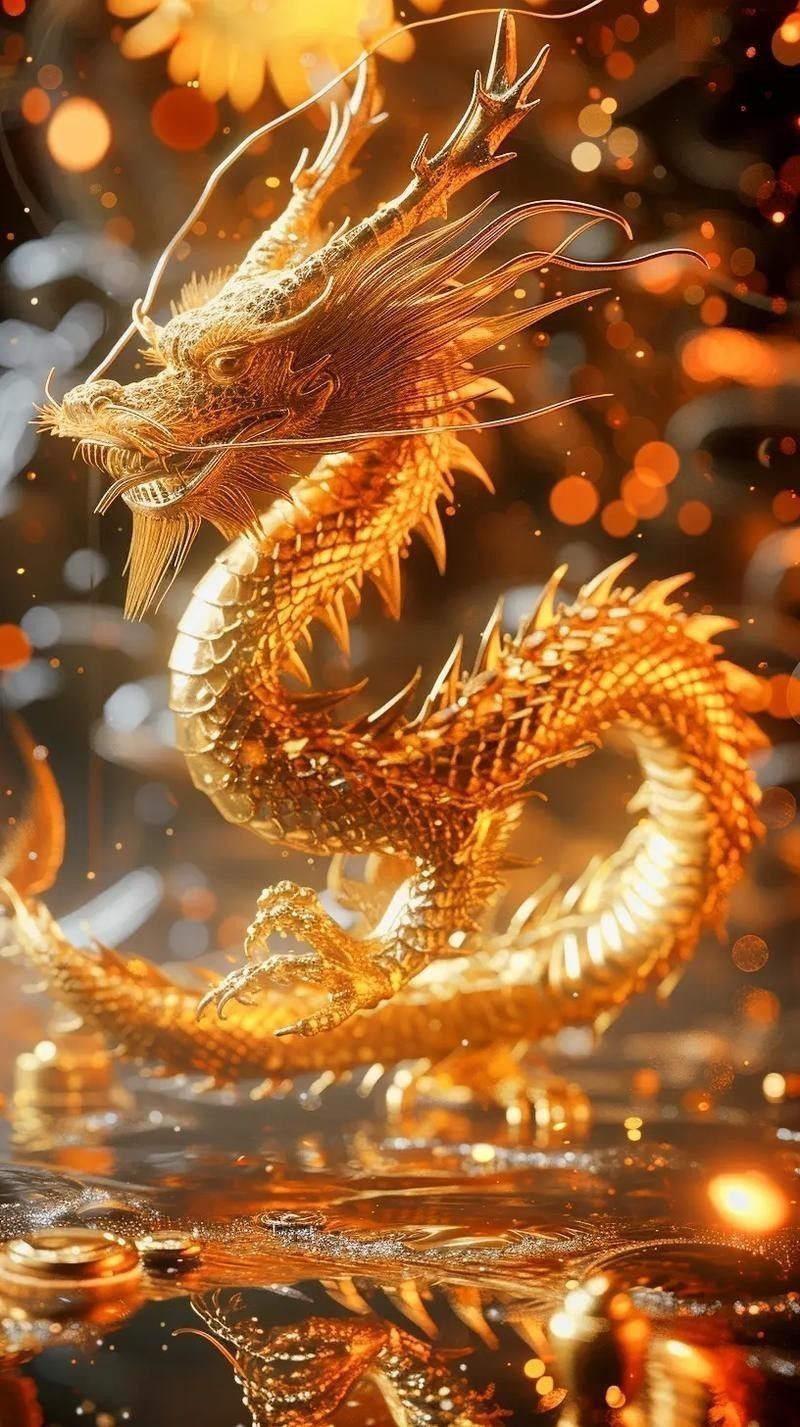 有沒有免費的高清金龍圖片資源？