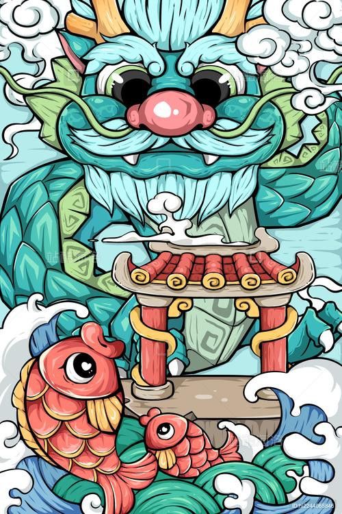 有沒有現代設計的吉祥龍圖案？