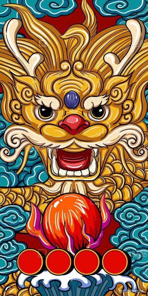 有沒有現代設計的吉祥龍圖案？