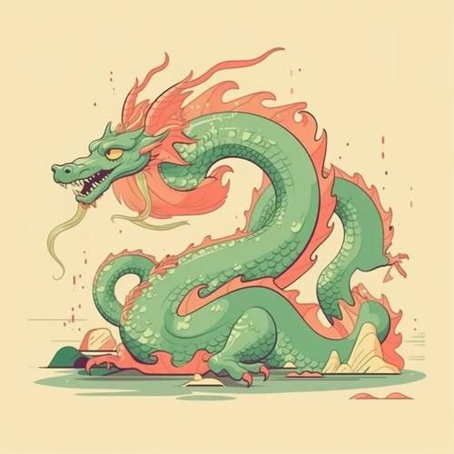 有沒有現代設計的吉祥龍圖案？