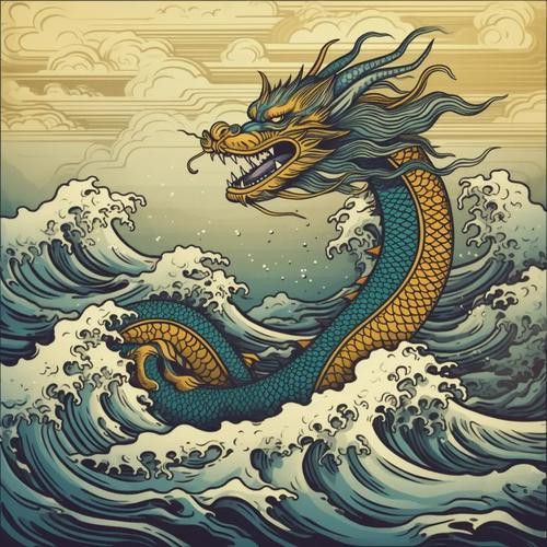 有沒有現代設計的吉祥龍圖案？