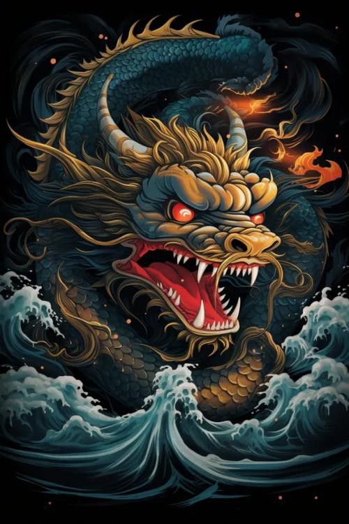 有沒有現代設計的吉祥龍圖案？