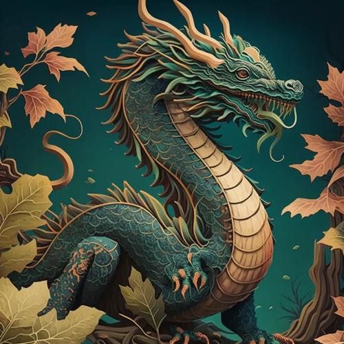 有沒有現代設計的吉祥龍圖案？