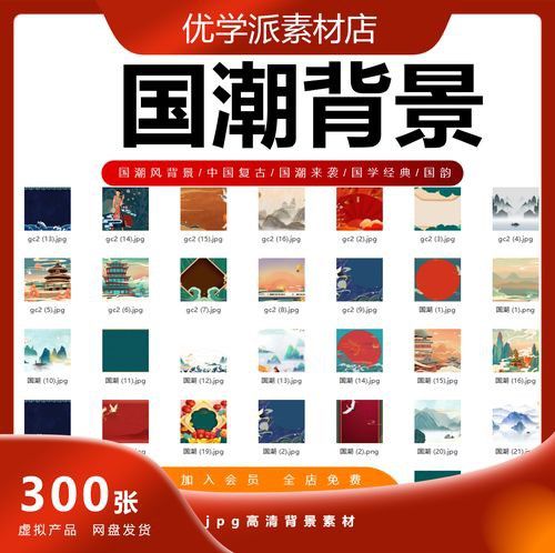 金龍魚壁紙有哪些國潮風格？
