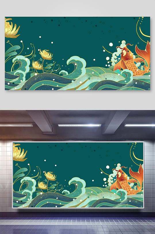 哪里可以下載到無水印的金龍魚素材？
