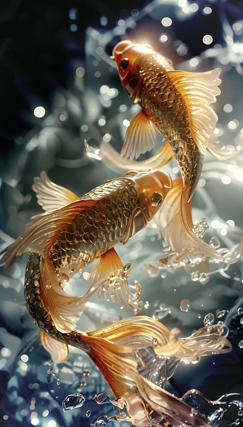 有沒有更多4K藝術風格的龍魚壁紙？