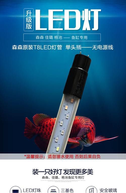 森森龍魚缸的led燈怎么樣