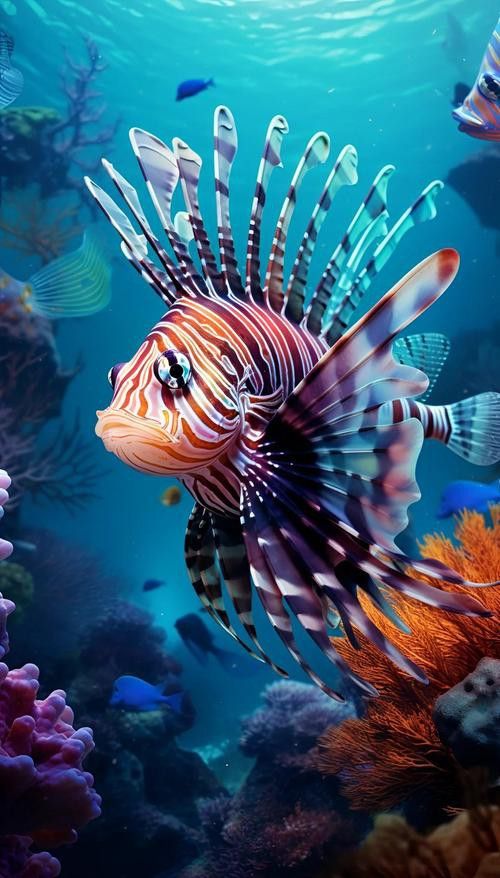推薦一些高清的紅龍魚壁紙