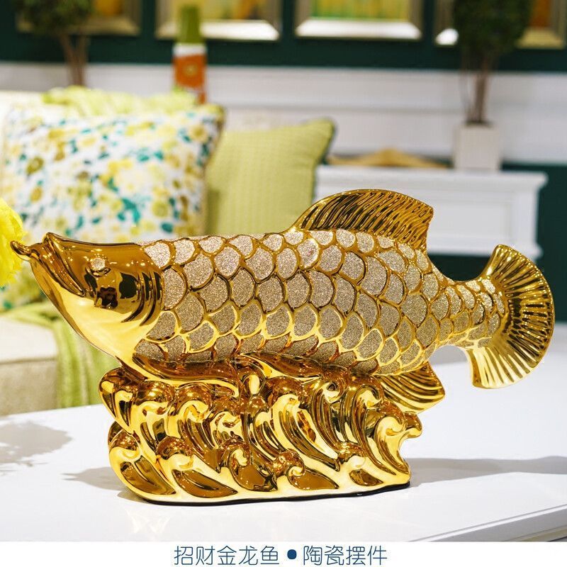 金龍魚擺件什么材質(zhì)好