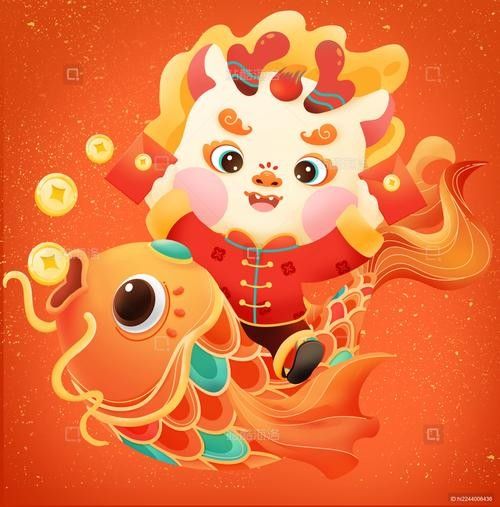 龍魚圖片 壁紙卡通