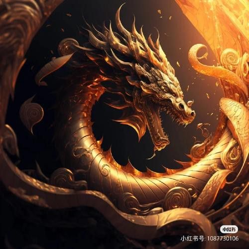 提供幾張更簡約風(fēng)格的金龍頭像