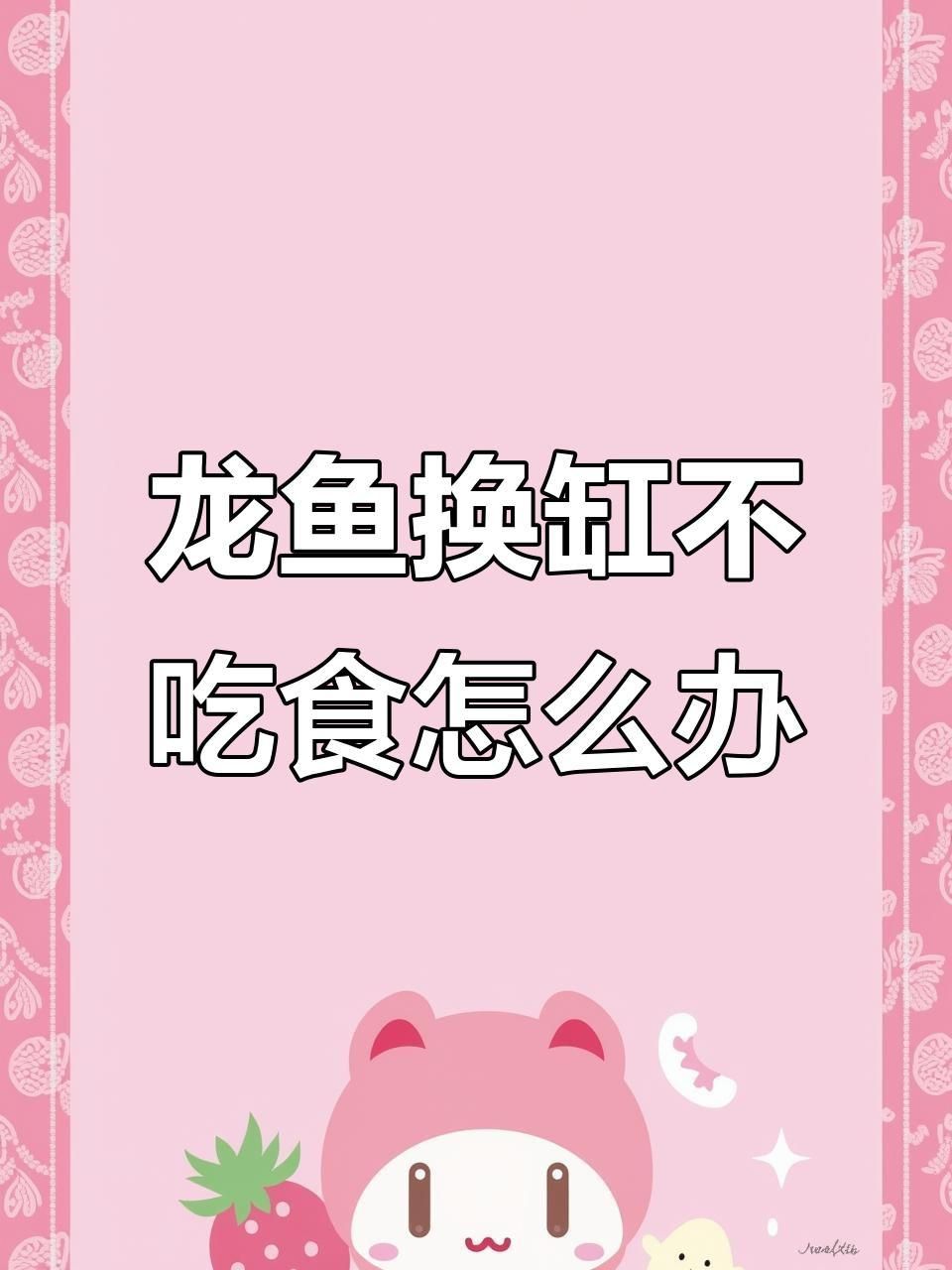 紅龍魚不吃食怎么解決