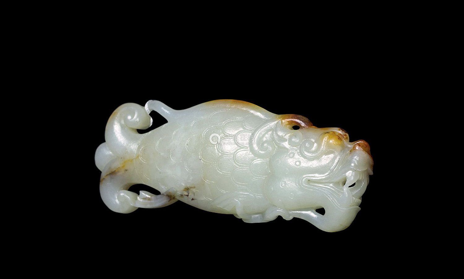 魚龍擺件：關于魚化龍玉器古玉的一些詳細信息