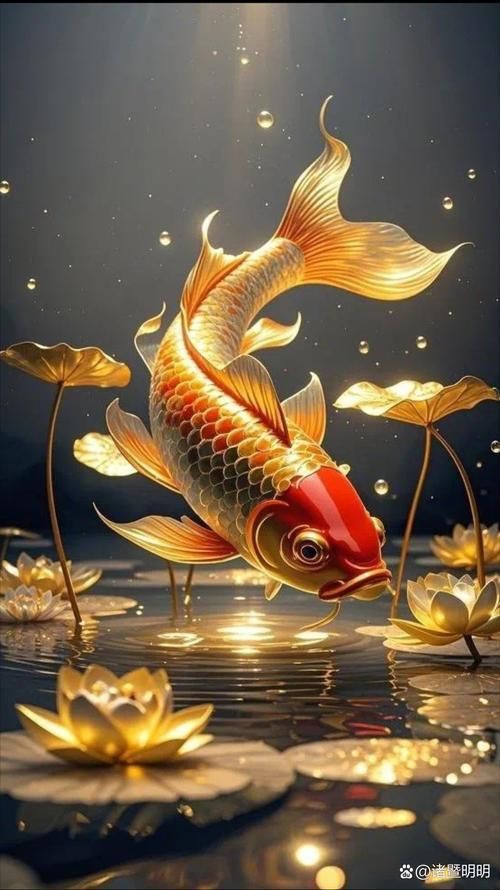 金鯉魚圖片大全