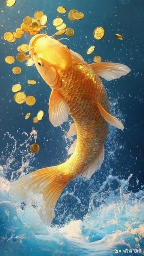 金鯉魚圖片大全