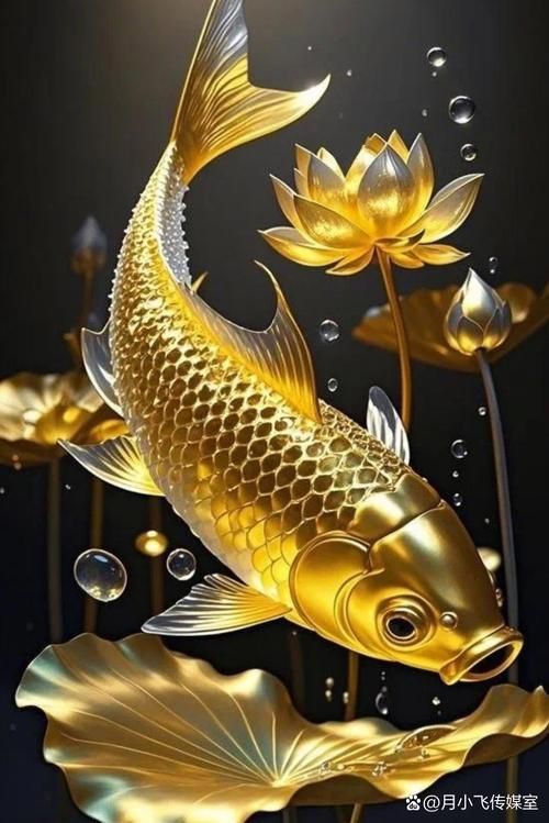 金鯉魚圖片大全