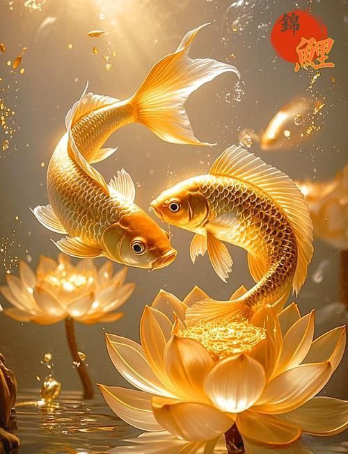 金鯉魚圖片大全