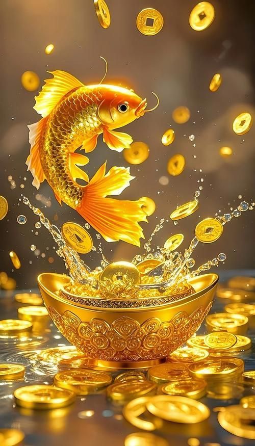 金鯉魚圖片大全