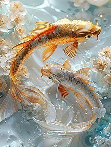 金鯉魚圖片大全