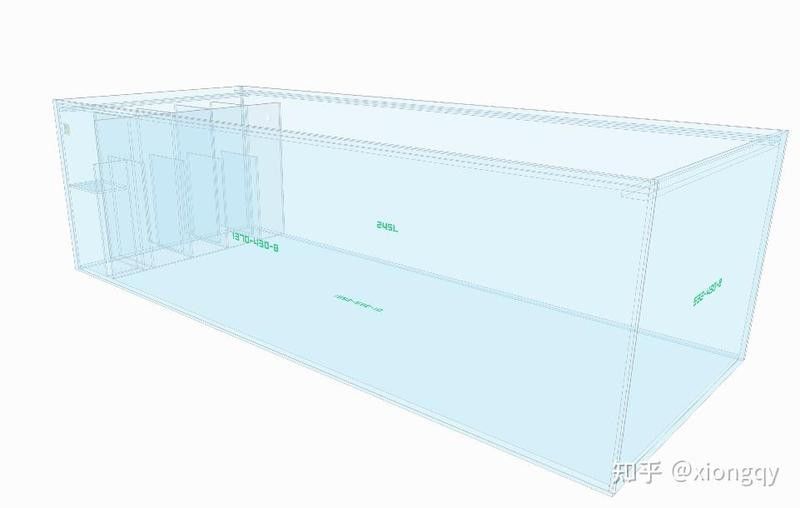 如何為80cm缸的龍魚設置過濾系統？