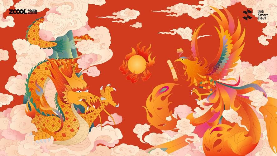 有哪些龍鳳圖案設(shè)計(jì)素材