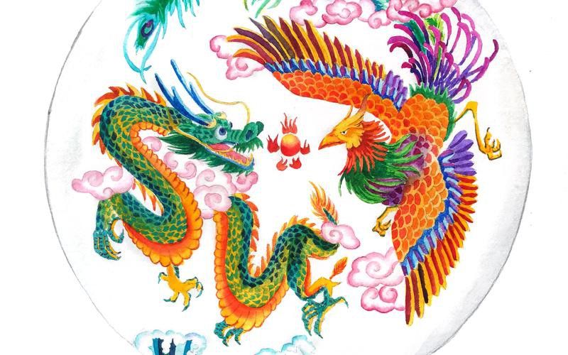 有哪些龍鳳圖案設(shè)計(jì)素材