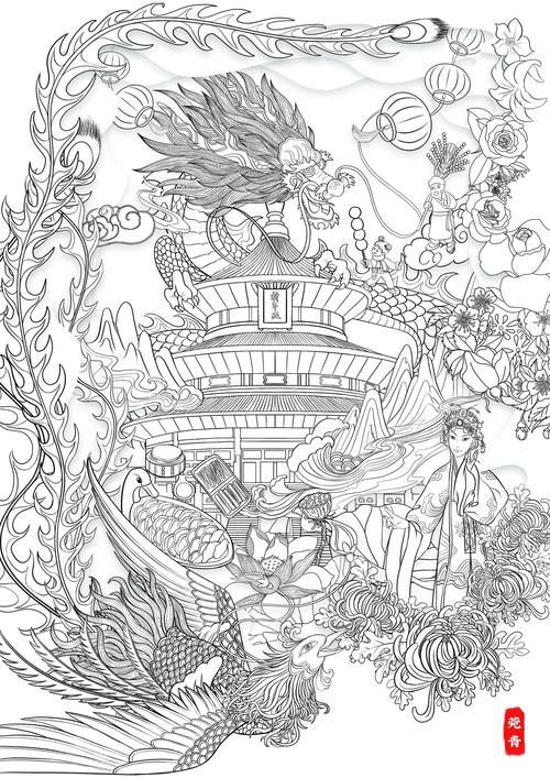 有哪些龍鳳圖案設(shè)計(jì)素材