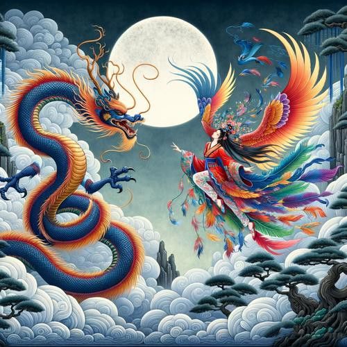 有哪些龍鳳圖案設(shè)計(jì)素材