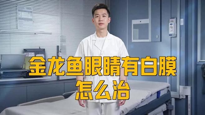龍魚眼睛起白霧如何治療？