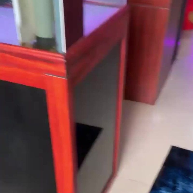 龍魚缸背景適合什么畫