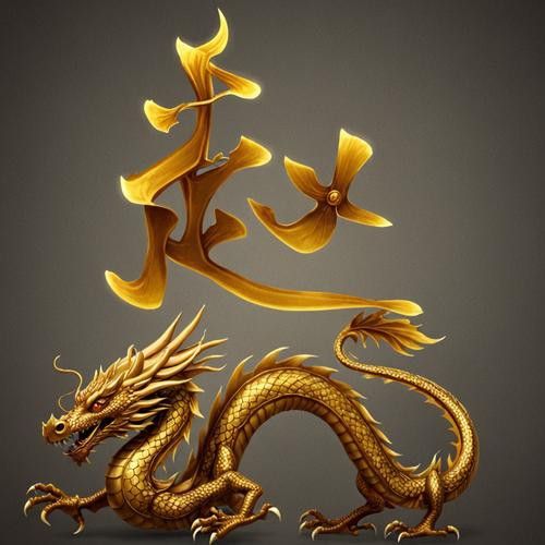 金龍頭像圖片高清壁紙