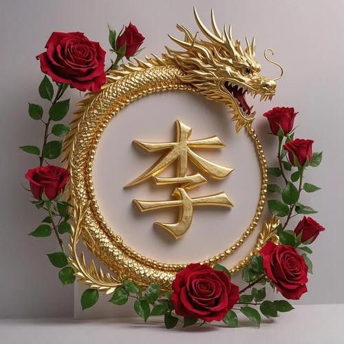 金龍頭像圖片高清壁紙