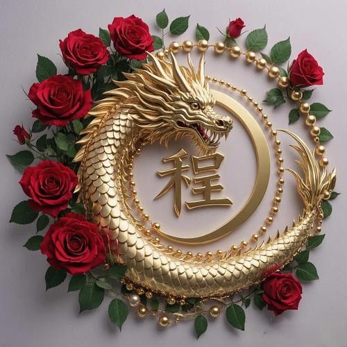 金龍頭像圖片高清壁紙