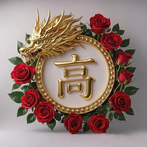 金龍頭像圖片高清壁紙