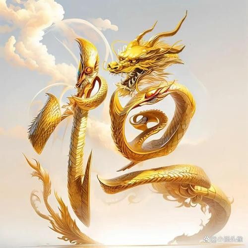 金龍頭像圖片高清壁紙