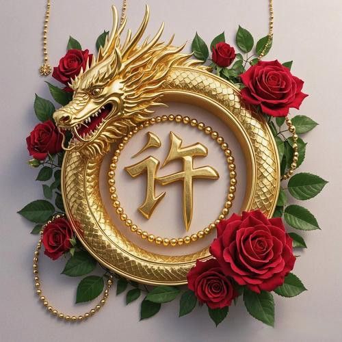 金龍頭像圖片高清壁紙