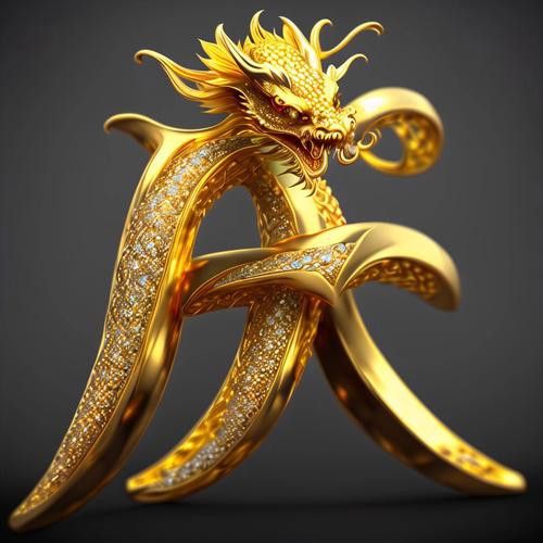 金龍頭像圖片高清壁紙